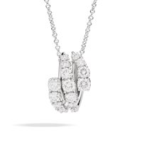 Necklace Recarlo Woman in White Gold Diamante 0.89 Ct P01FA005/089-45 - P01FA005/089-45